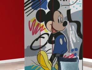 Mickey Mouse, ζωγραφική! Παιδικά Παραβάν 80 x 180 εκ. [Δίφυλλο]