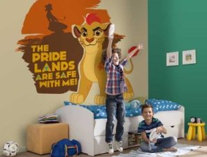 The pride lands are safe with Kion, The Lion Guard Παιδικά Ταπετσαρίες Τοίχου 100 x 100 εκ.