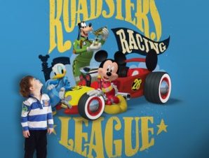 Roadsters Racing League, Mickey Mouse! Παιδικά Ταπετσαρίες Τοίχου 100 x 100 εκ.